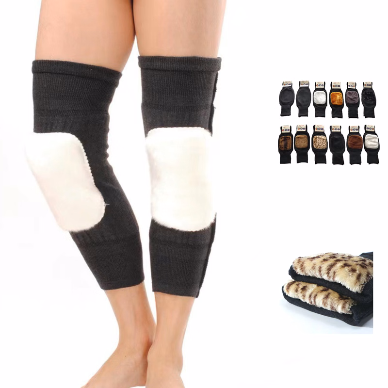 Fleece Knee Pads for Warmth