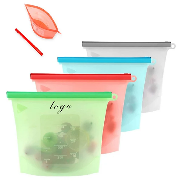 Reusable Silicone Food Fresh-Keeping Storage Bag 1