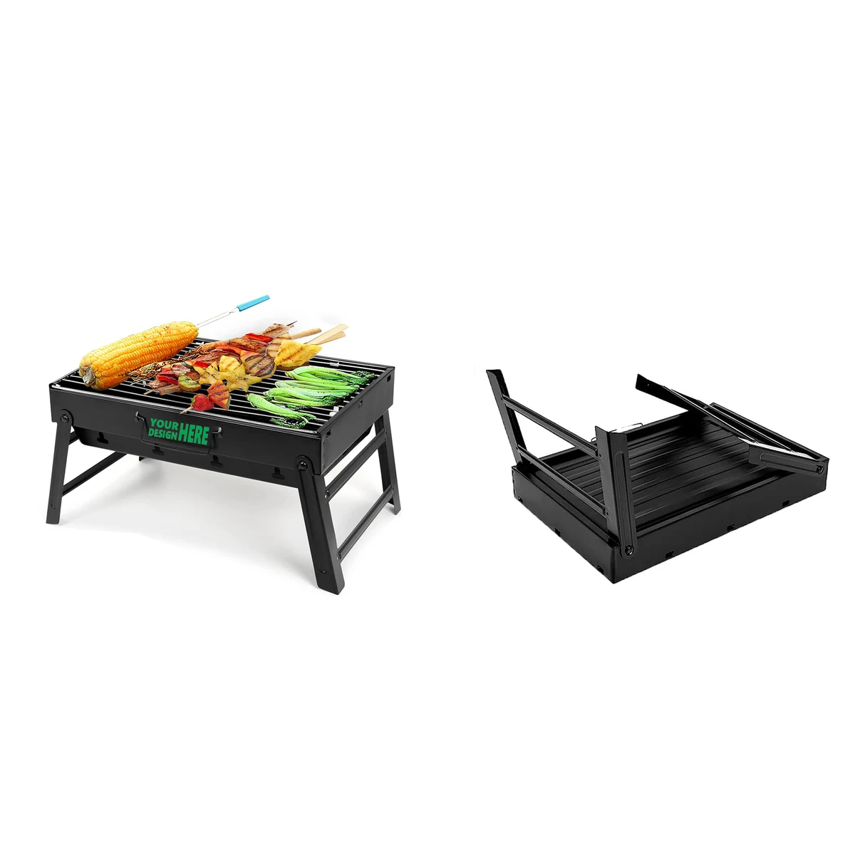 Picnic Portable Camping Carbon Grill 1