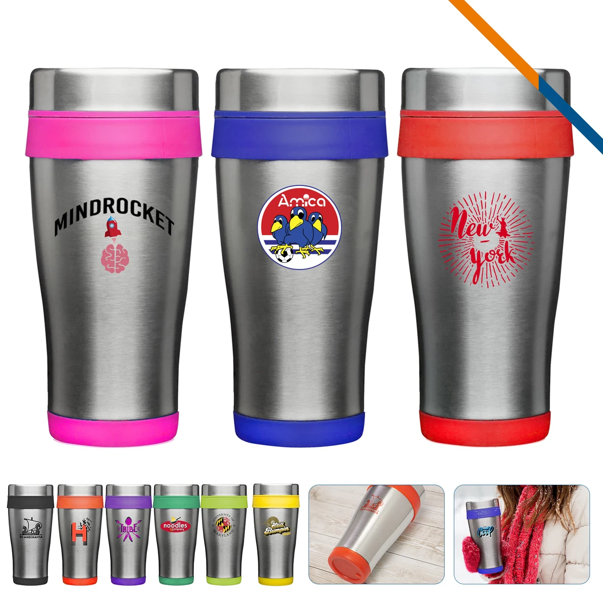 Stone Stainless Steel Mug - 16 OZ. 1