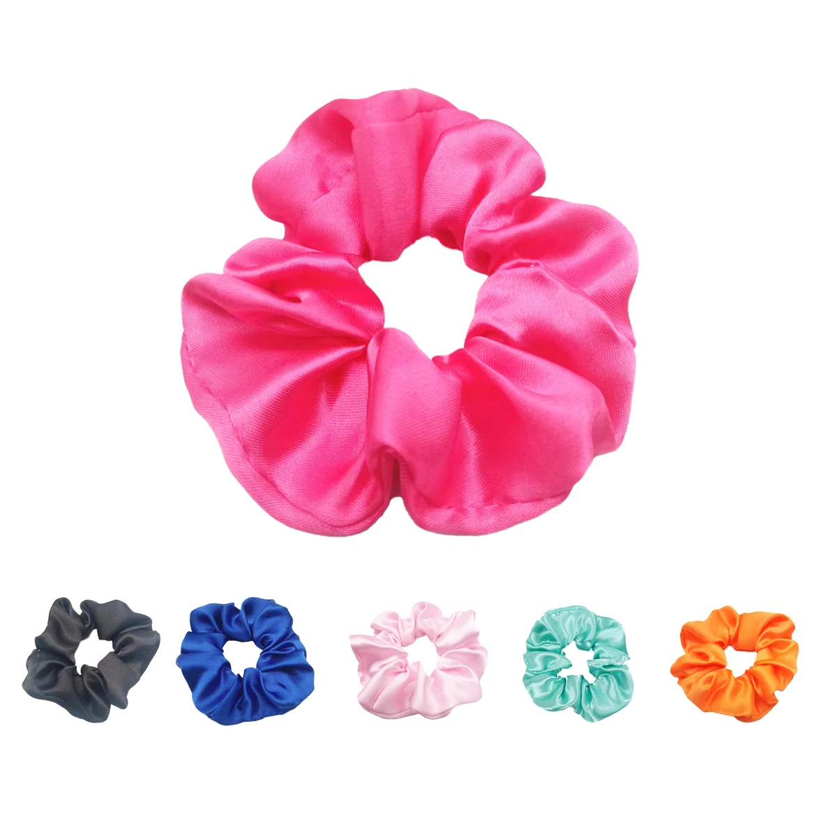 Full Color Printed Hair Scrunchy 1