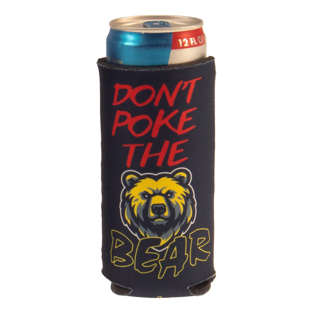 Full Color Slim Insulated Beverage Holder, custom koozie with logo imprint 1