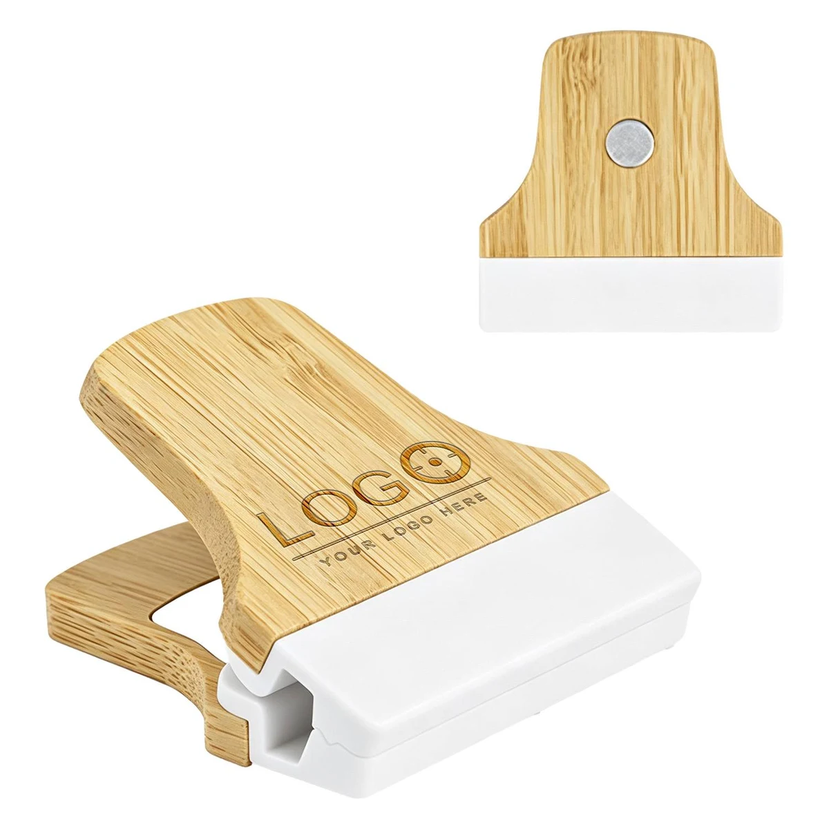 Wooden Magnetic Fridge Clip 1