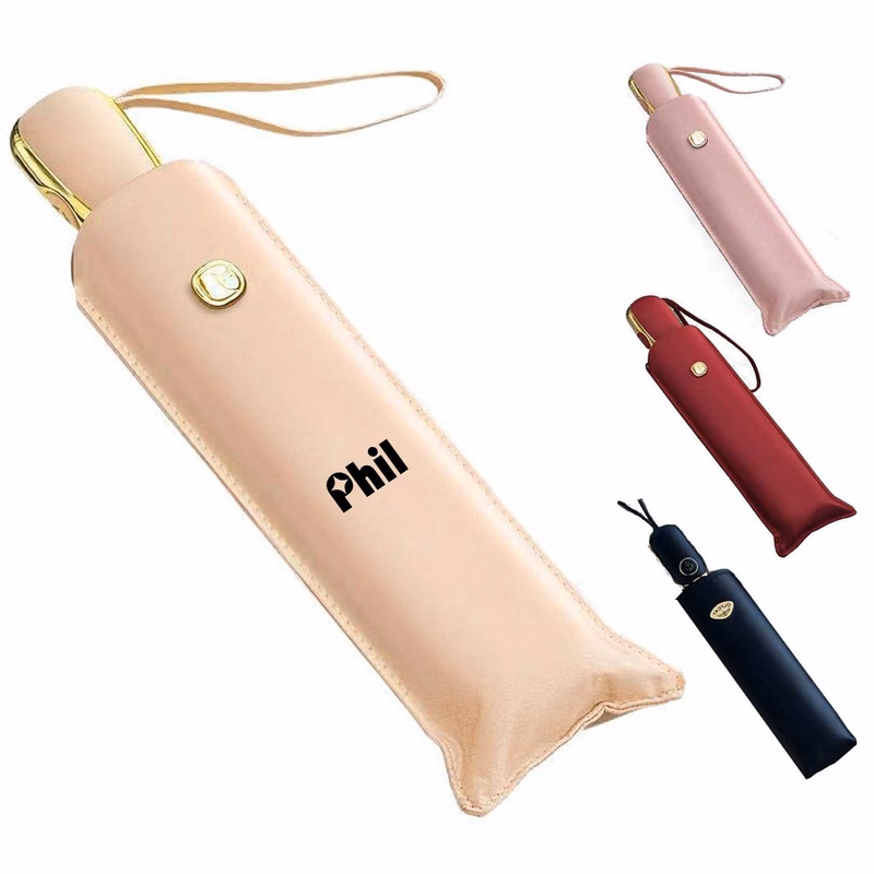 Auto Open Compact UV Protection Sun & Rain Umbrella