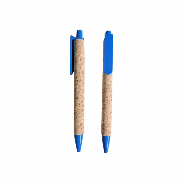 Soft Grip Cork Ballpoint Pen