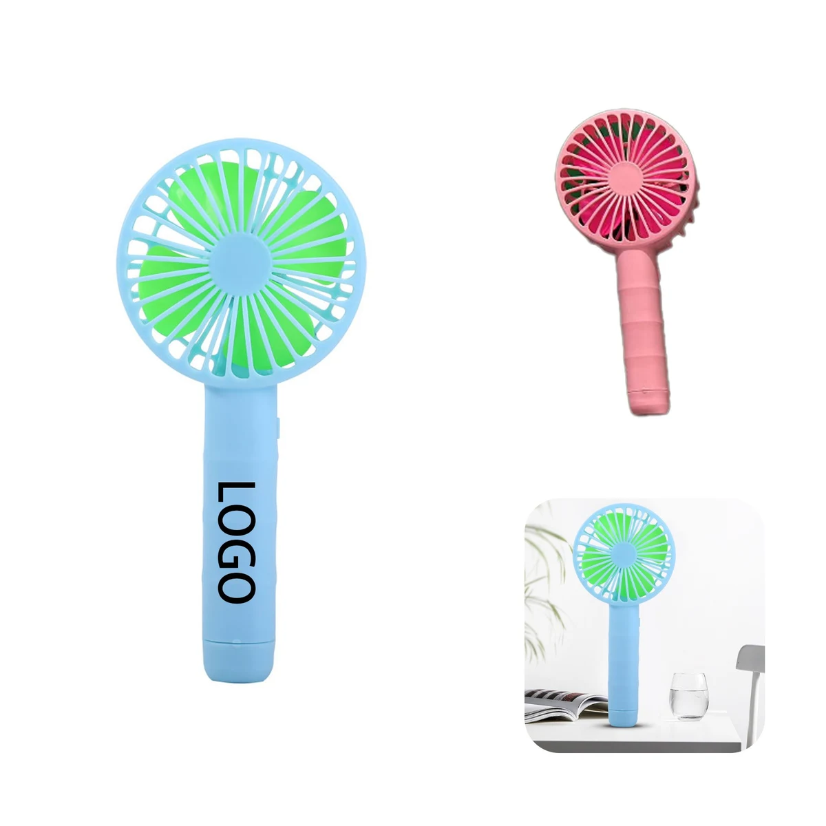 Portable Handheld Fan with Battery 1