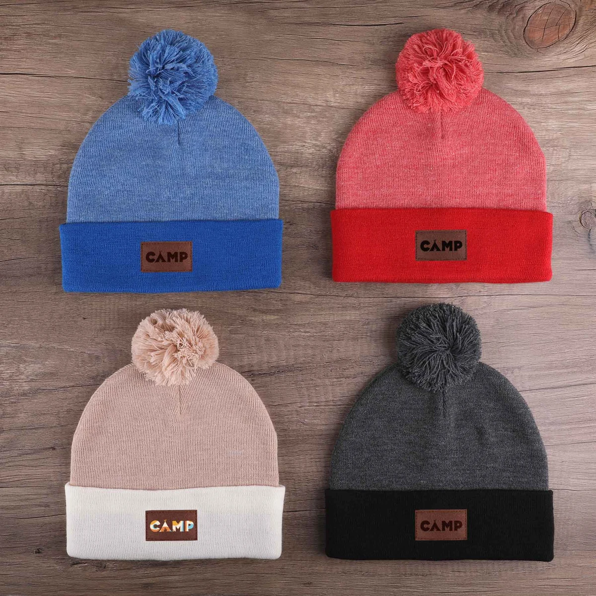 Harbour Pom Recycled Plastic Beanie 1