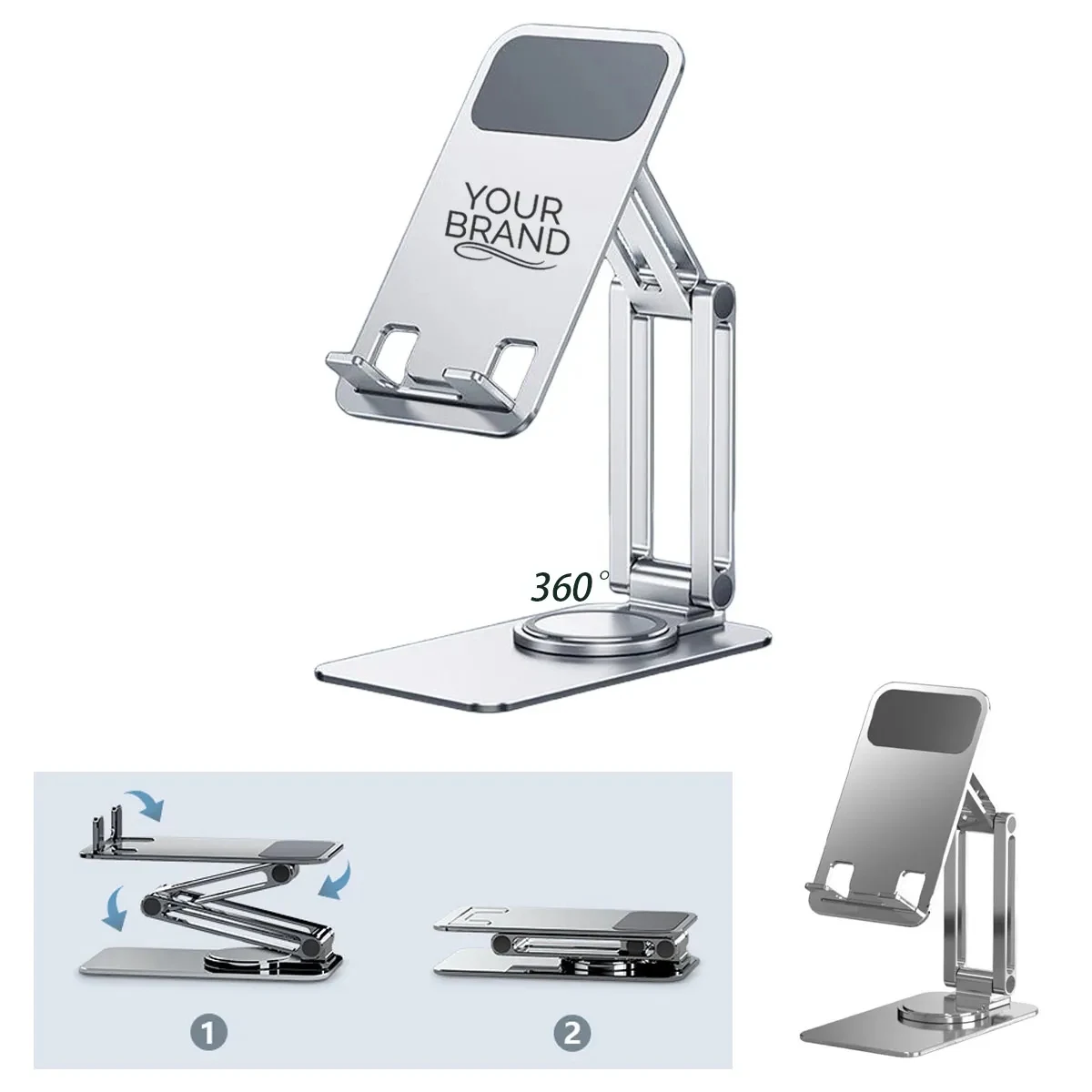 360 Rotating Foldable Cell Phone Stand 1