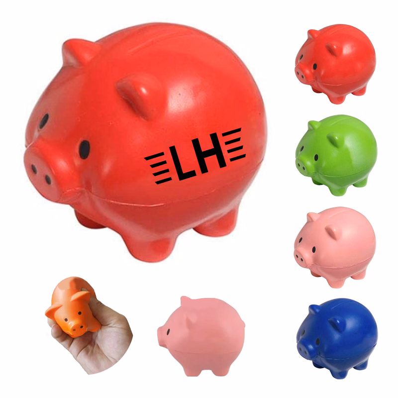 Pig Shape PU Stress Relief Toy