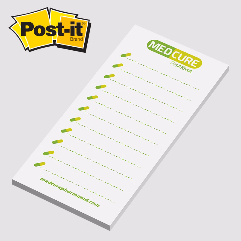 Post-it? Custom Printed Notes - 2 3/4 x 6