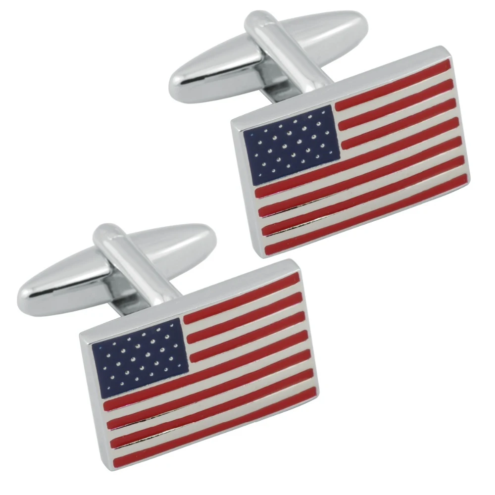 American Flag Cuff Links 1