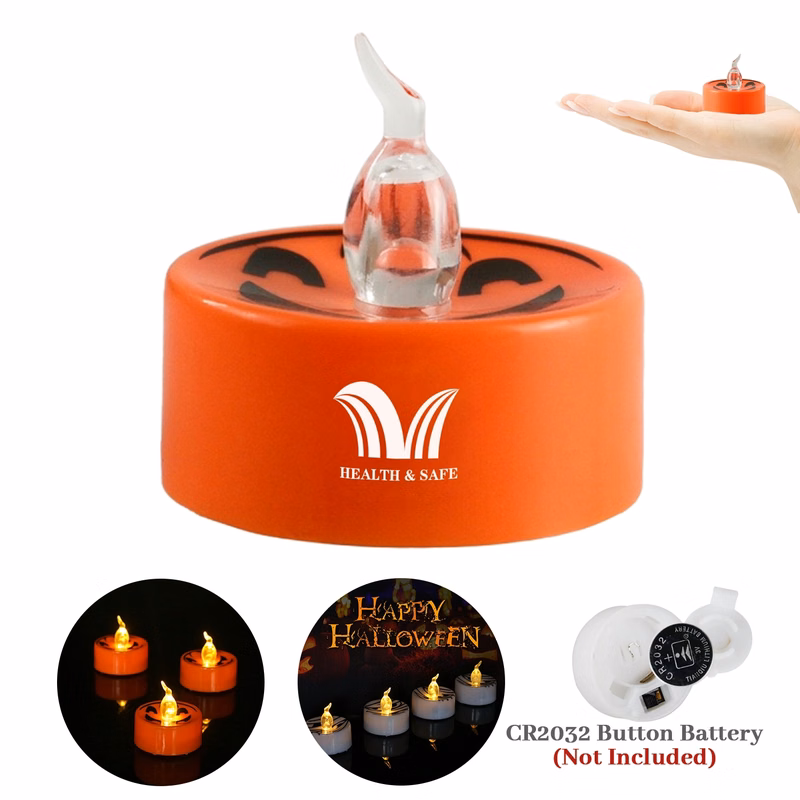 Halloween Plastic LED Candle Light