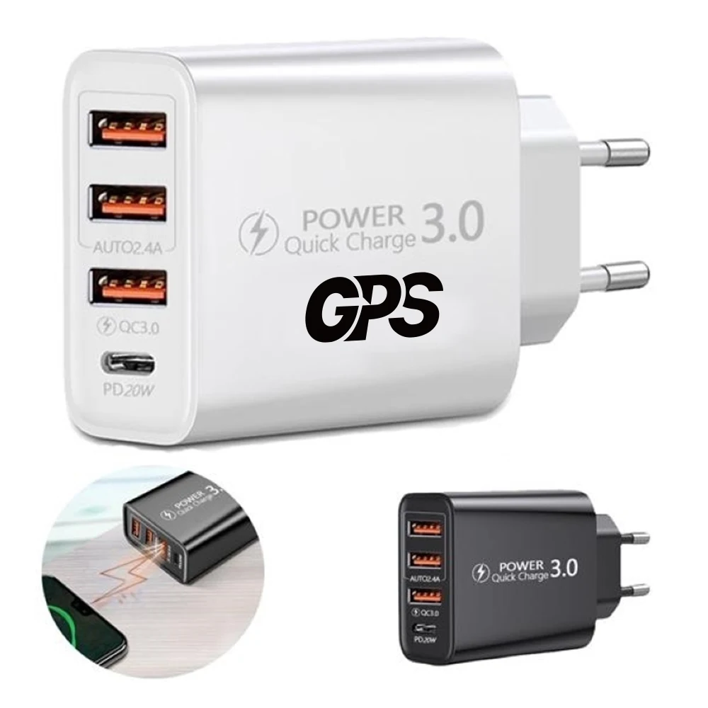 Ultra Compact Triple USB Power Plug 1
