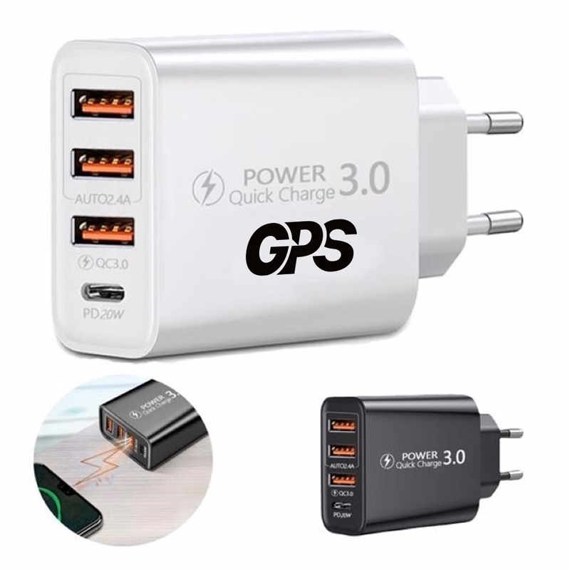 Ultra Compact Triple USB Power Plug