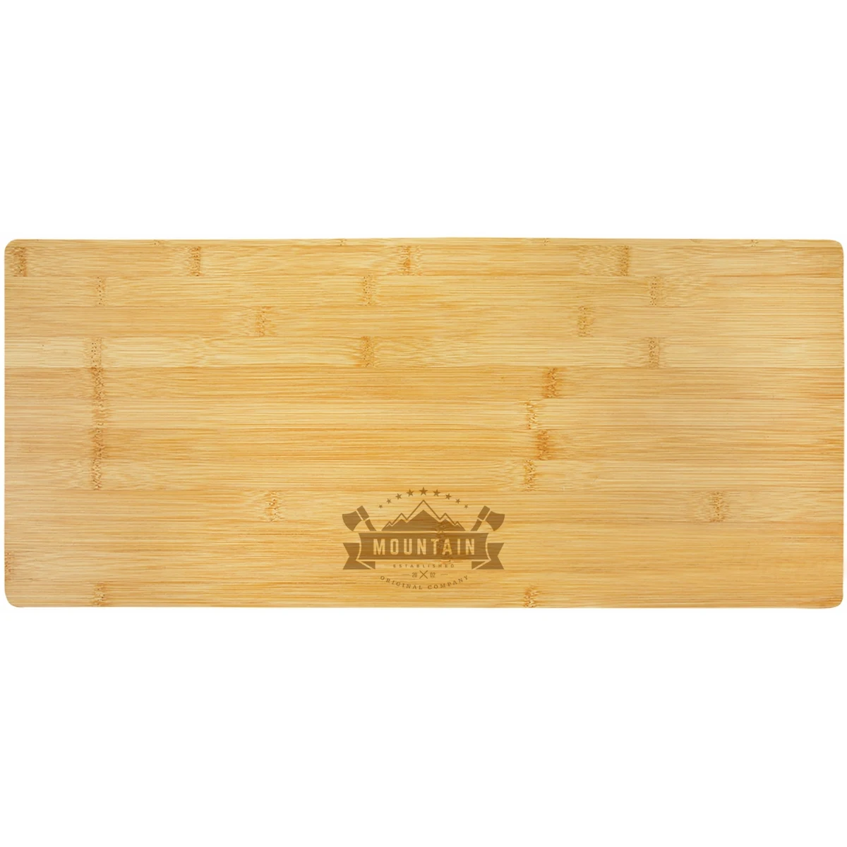 23 3/4" x 10" Bamboo Charcuterie Board/Cutting Board 1