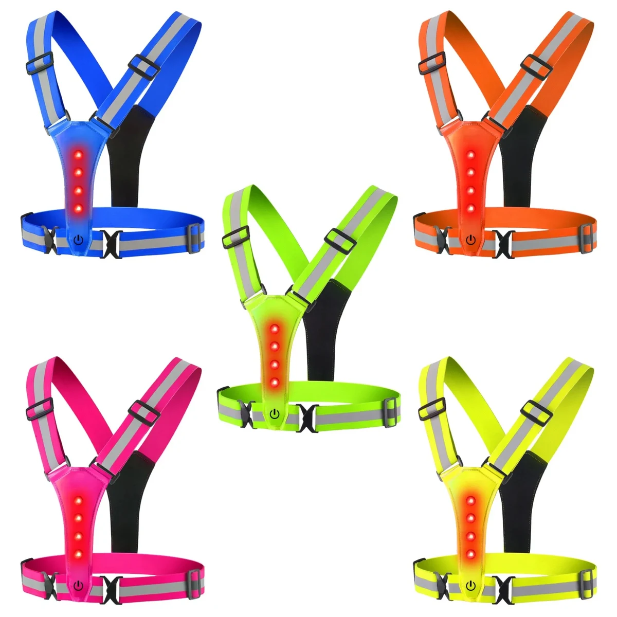LED Reflective Safety Vest 1