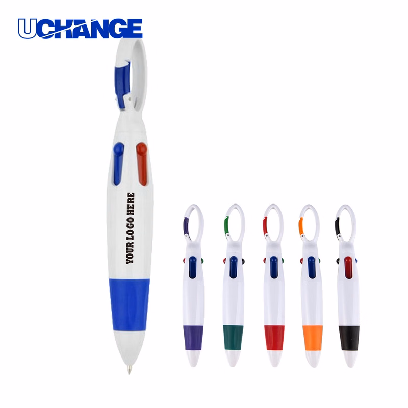 4 in 1 Ballpoint Pen with Buckle for Outdoors