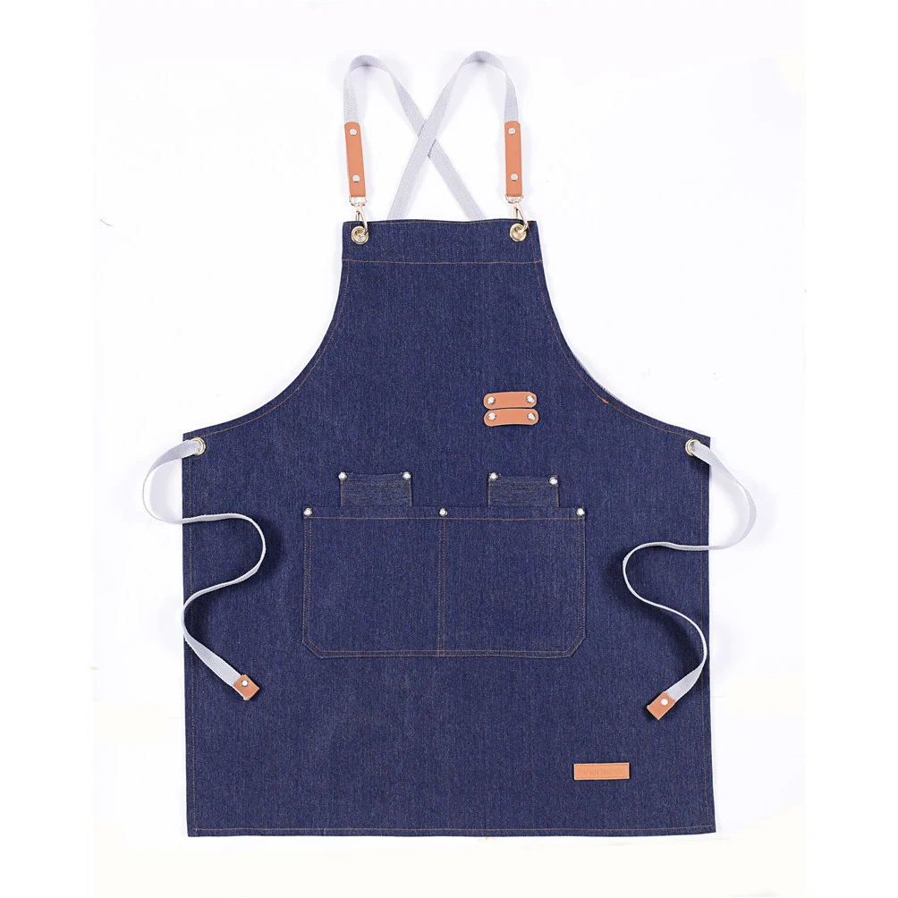 26" W X 30" L Denim Kitchen Aprons 1