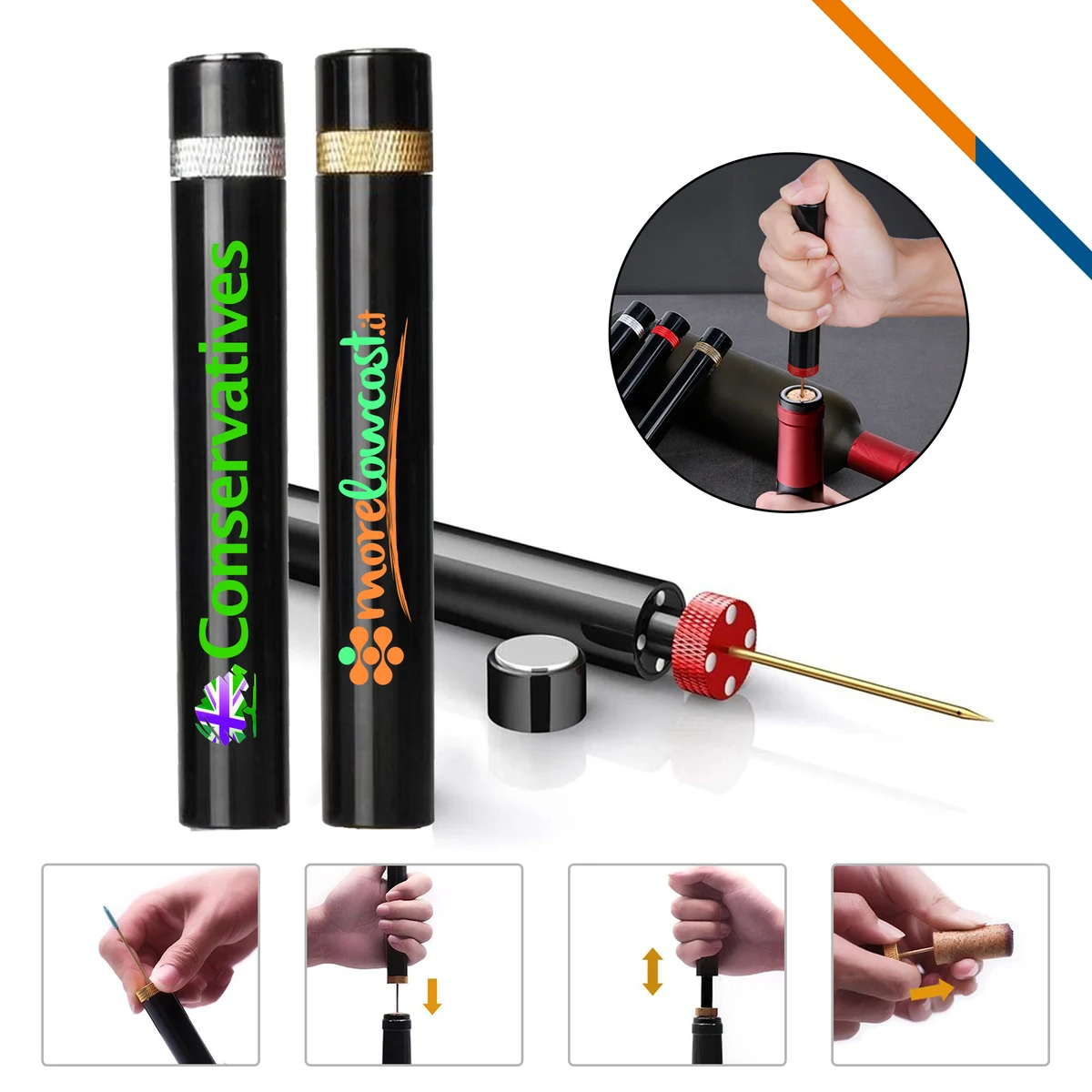 Sparon Air Pump Wine Opener 1