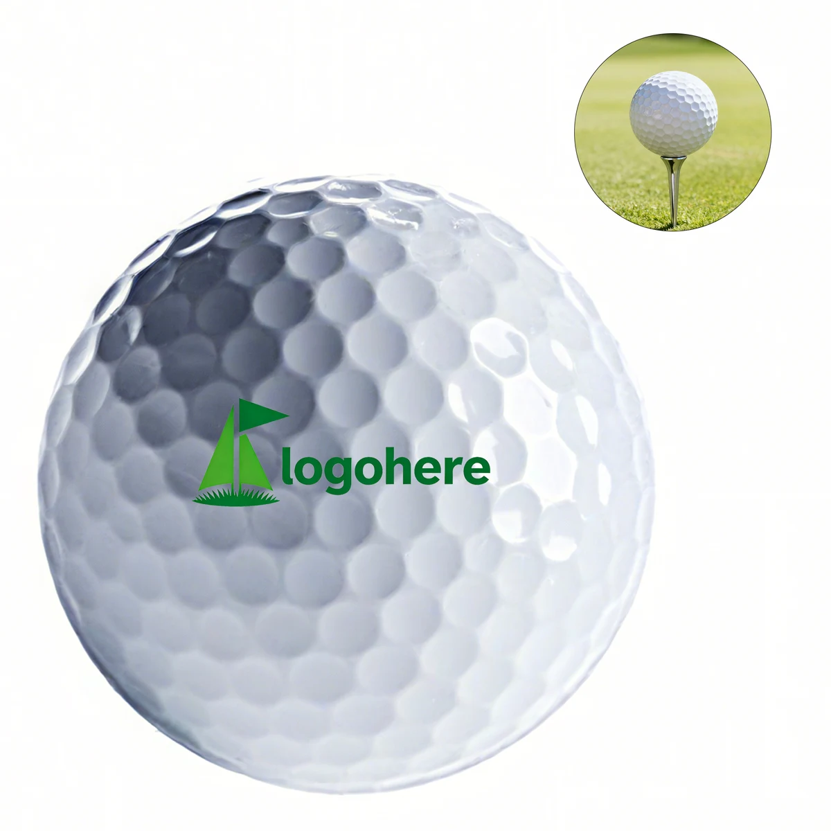 Low Spin Practice Golf Balls with Custom Printing 1