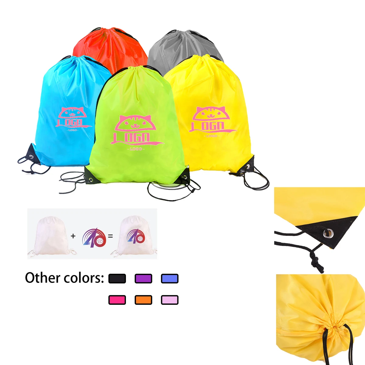 Drawstring Backpack 1
