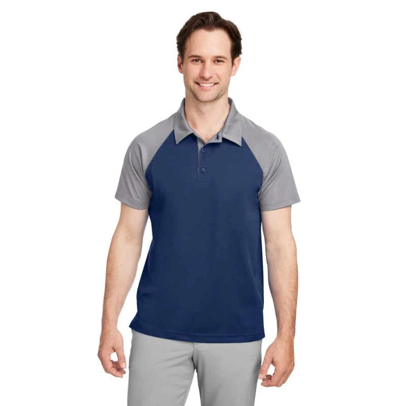 Team 365 Men's Command Snag-Protection Colorblock Polo 1
