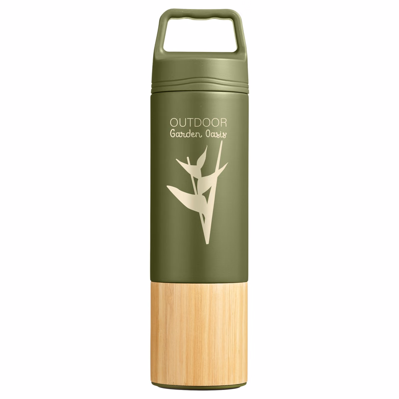 20 oz Tao Bamboo Vacuum Insulated Stainless Steel Bottle