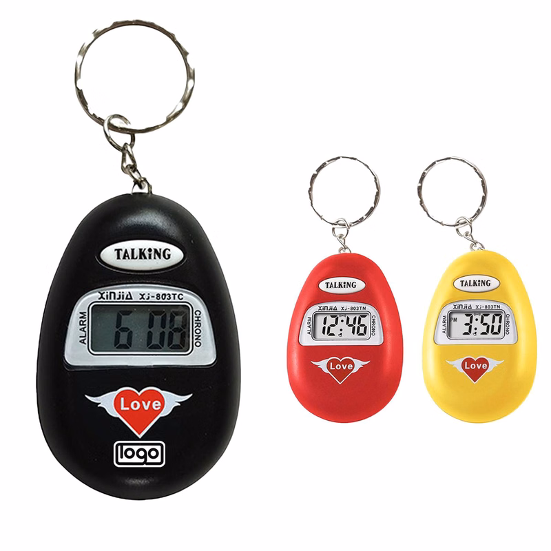 Portable Talking Clock Key Chain