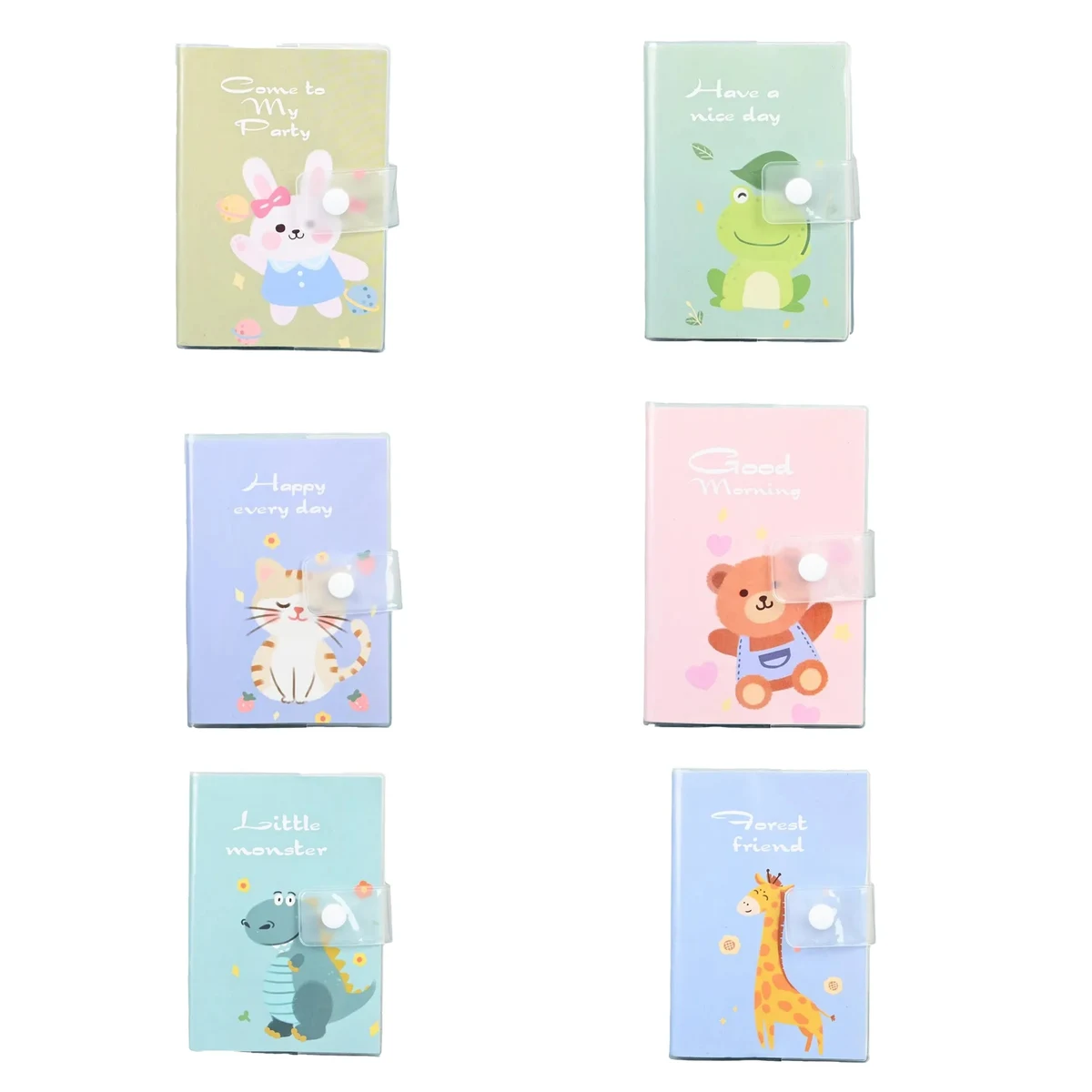 A5 PVC Waterproof Sleeve Button Notebook MOQ 100PCS 1