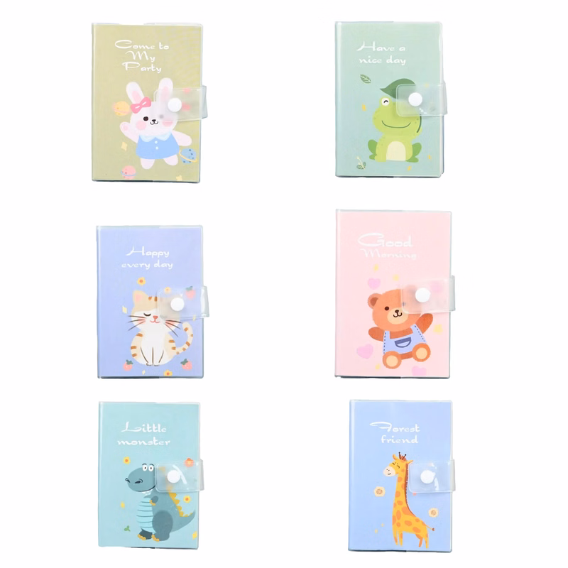 A5 PVC Waterproof Sleeve Button Notebook MOQ 100PCS