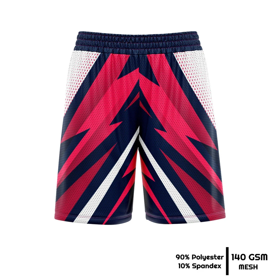 Unisex & Kids' Sublimation Shorts w/ Lining - 140G Mesh 1