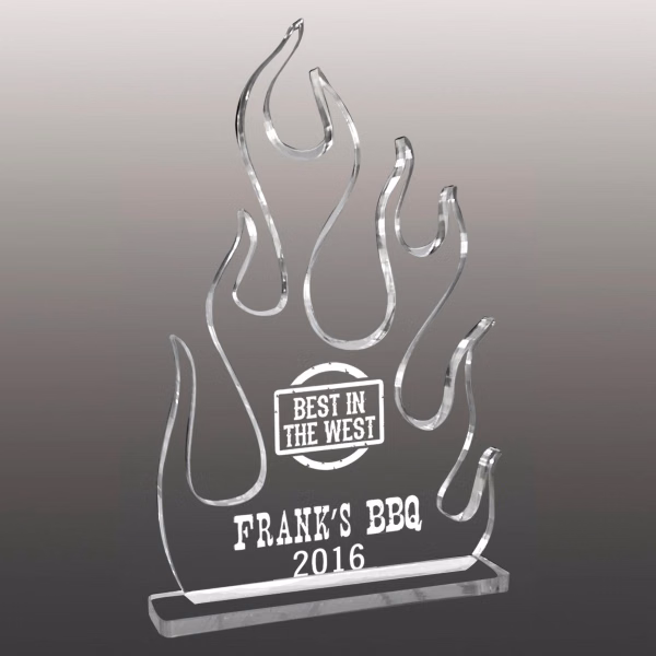 3/8" Custom Laser Etched Acrylic Awards