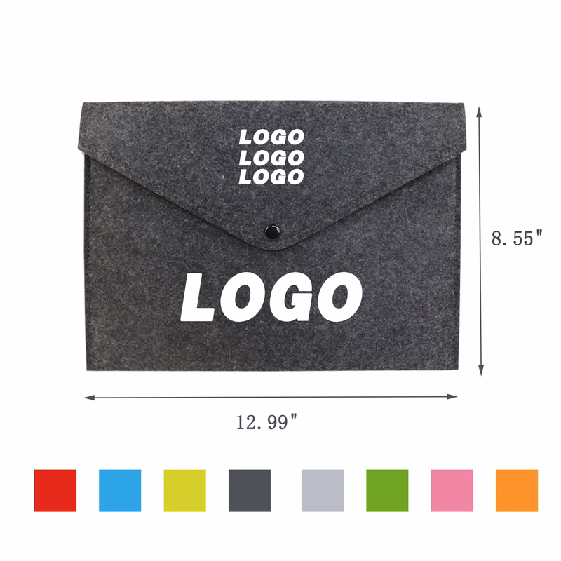 A4 Felt Envelope Folder Document Holder