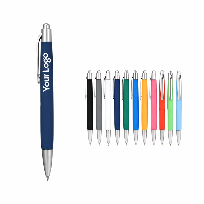 Soft-Touch Retractable Pen Smooth Business Office