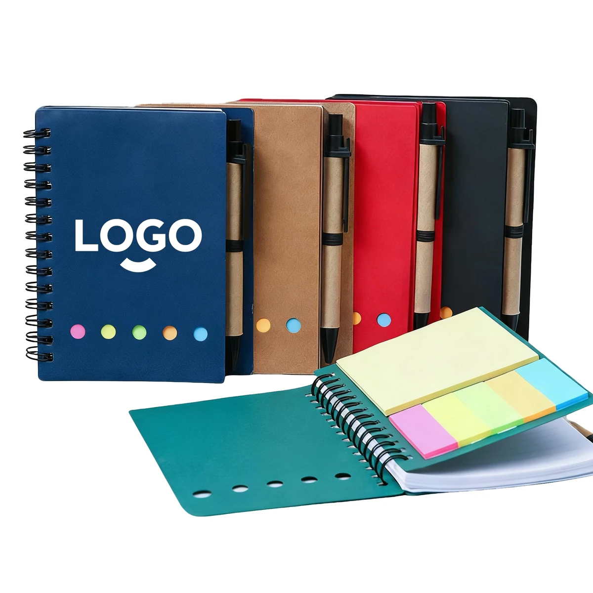 MOQ50 3-in-1 Spiral Notebook Set 1