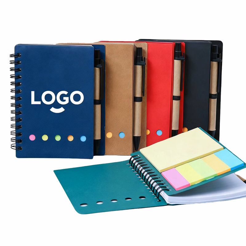 MOQ50 3-in-1 Spiral Notebook Set