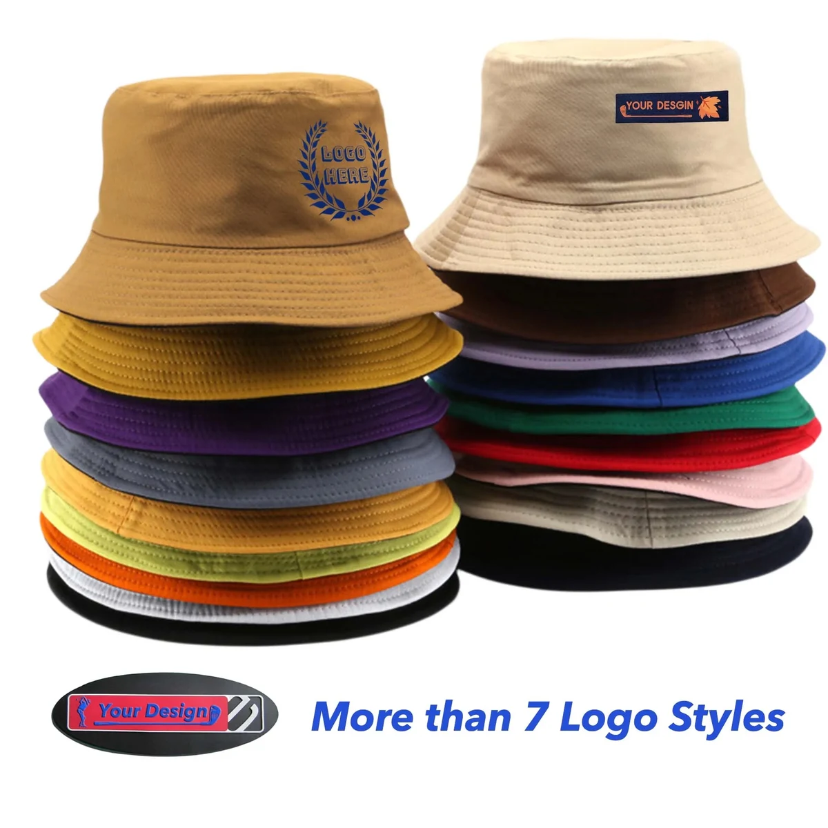 MOQ50 Unisex Bucket Golf Hat 1
