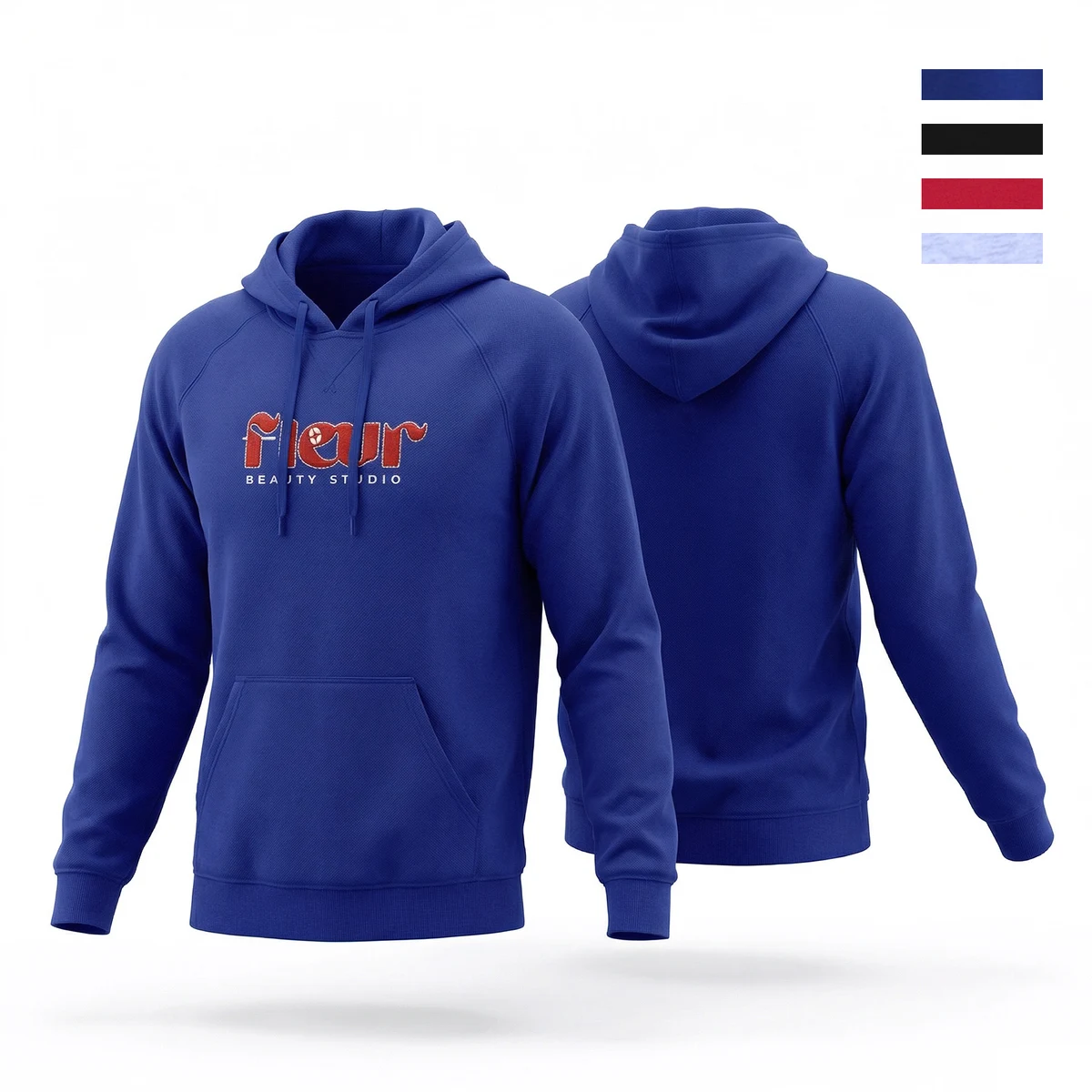 8oz 100% Cotton Pullover Hoodie With Pocket 1