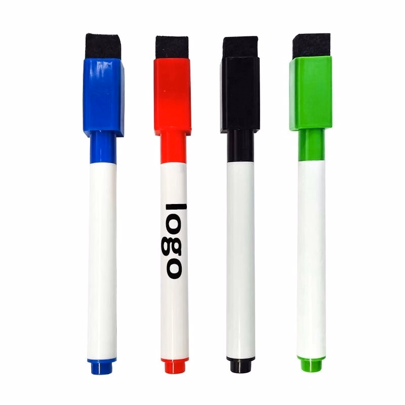 Markers with Magnetic Cap and Eraser