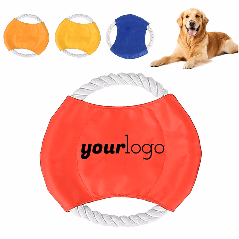 Cotton Rope Chew Disc for Interactive Dog Play