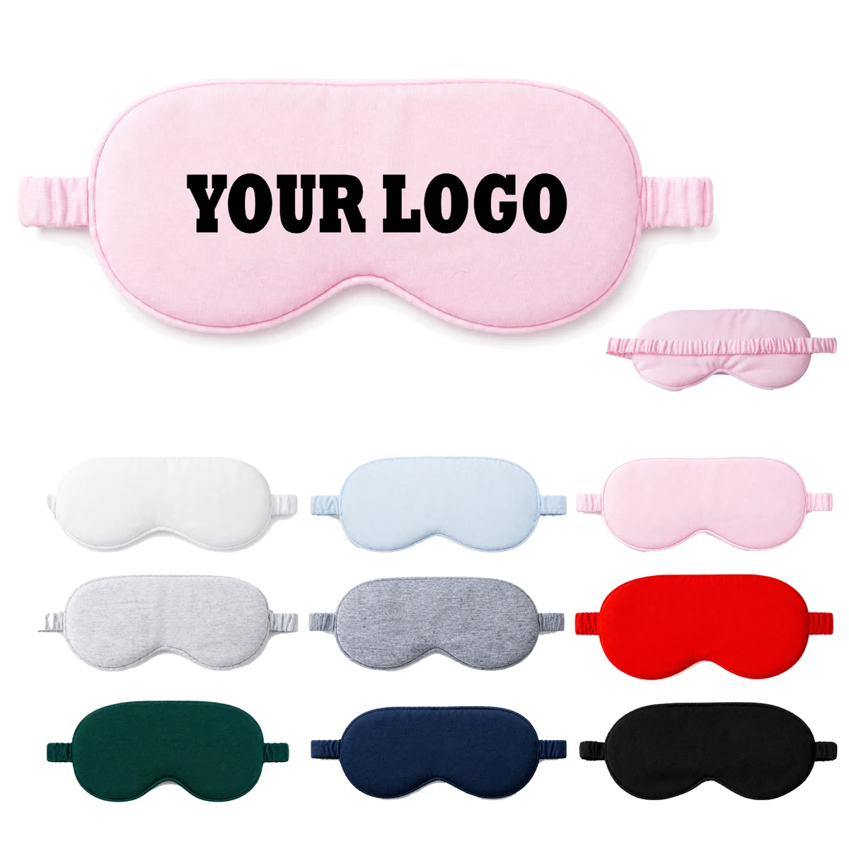 Soft Sleep Mask With Elastic Strap 1
