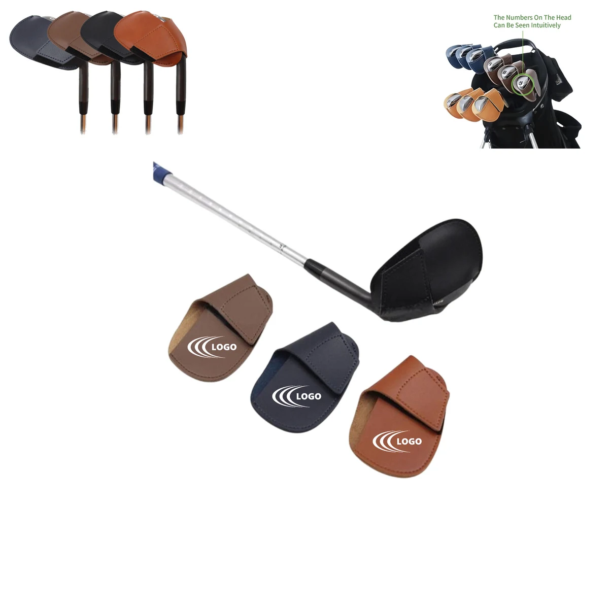 Customizable Golf Club Protective Cover 1