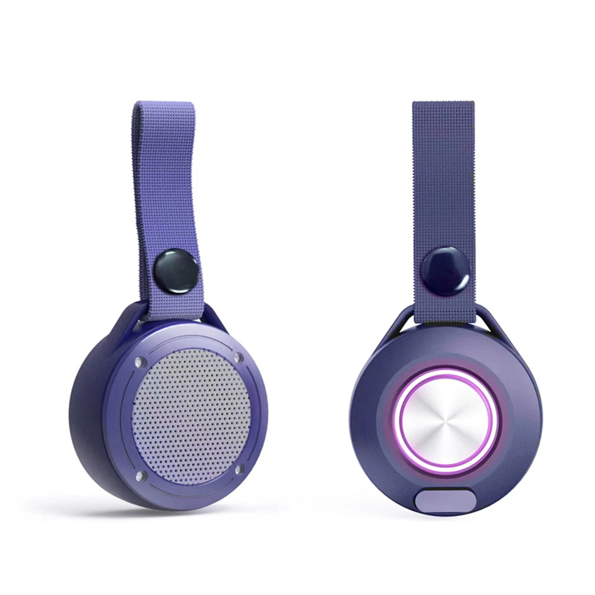 Portable Bluetooth Speaker With Colored Light 1