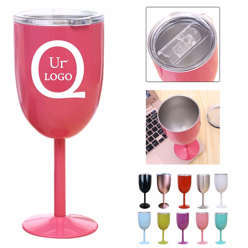Stainless Steel Insulated Wine Glasses