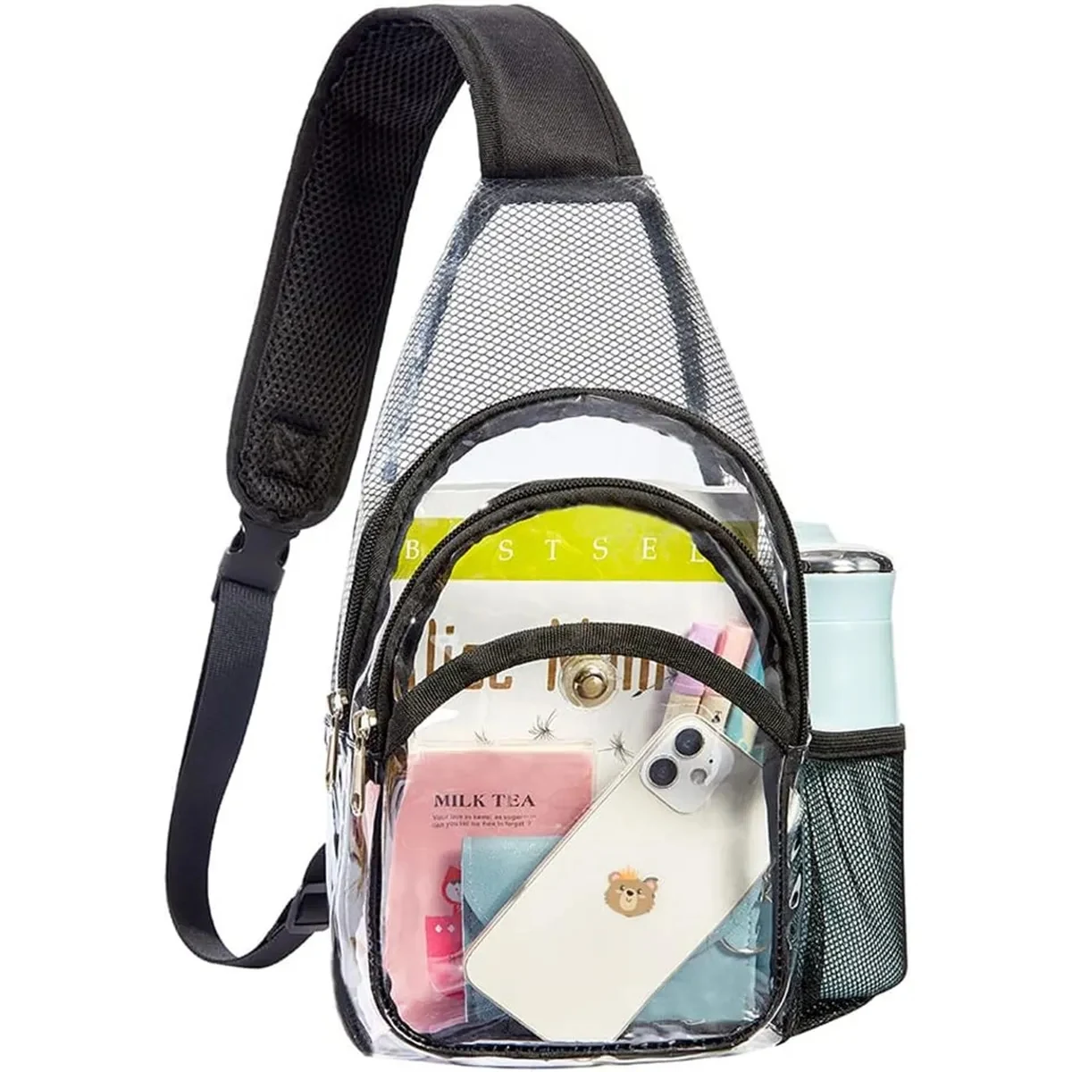 Stadium Approved Clear Sling Bag 1