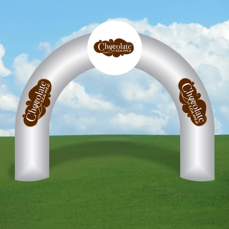 Inflatable Arches - Curved Logo Full Digital 1