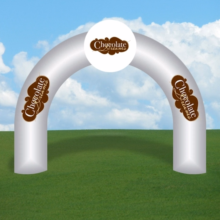 Inflatable Arches - Curved Logo Full Digital