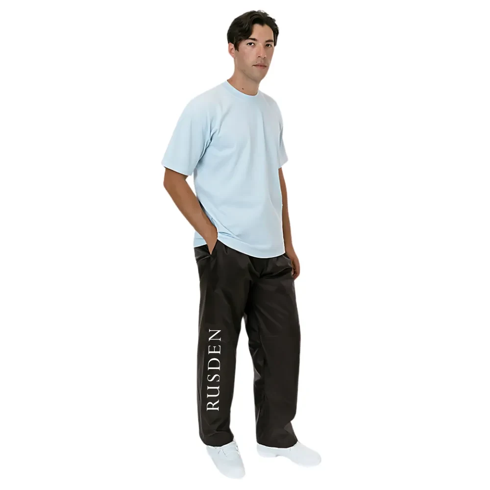 Nylon Taffeta Lined Track Unisex Pants 1