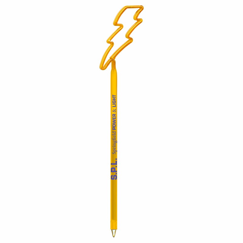 Lightning Bolt Shaped Baby Bend Pen