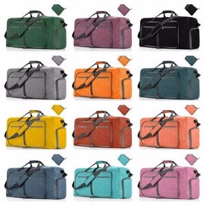 300D Oxford Foldable Travel Duffel Bag 65L